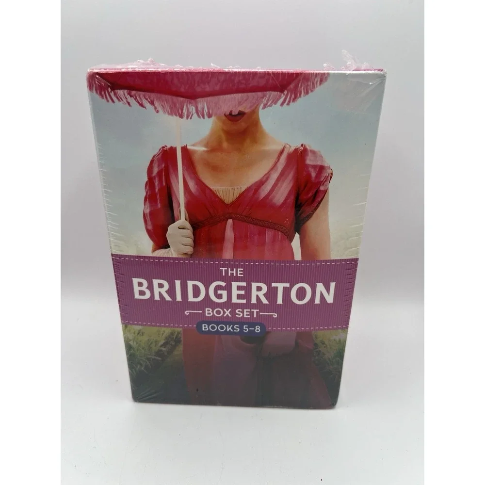 Bridgerton Box Set 5-8 by Julia Quinn (2021, Avon/ Harper Collins‎ ) Sealed New